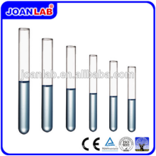 JOAN Cristalería de laboratorio Tubo de ensayo de boca plana de vidrio borosilicato